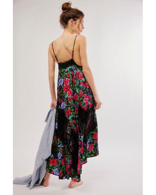 Intimately By Free People Multicolor First Date Printed Maxi Slip