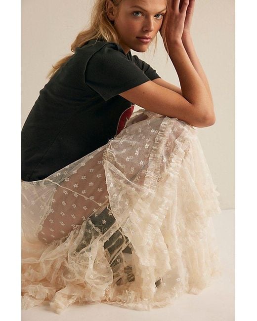 Free People Natural Don'T Let Me Go Half Slip