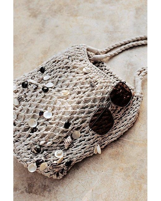 Free People Natural Isle Of Dream String Tote