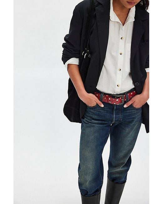 Free People Brown Solstice Stud Belt