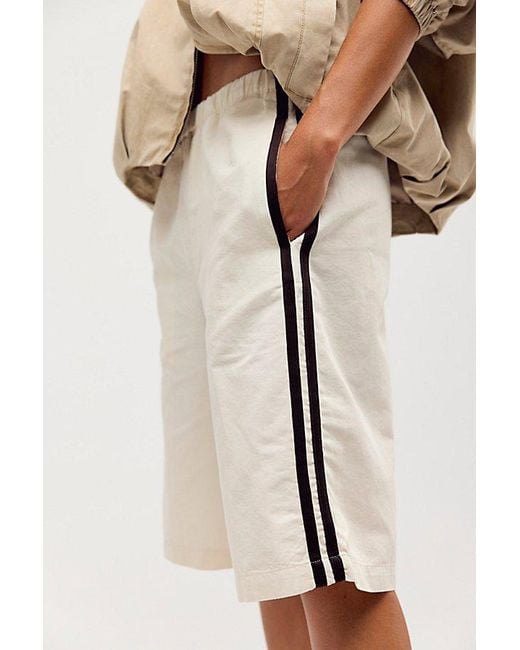 Citizens of Humanity Natural Anais Pull-On Track Shorts