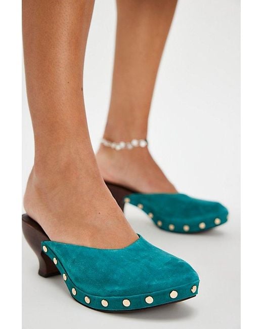 Jeffrey Campbell Red Blakeney Mini Clogs