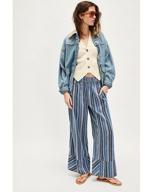 【Free People】Day's End Stripe Pants 関税送料込 Day's End Stripe Pants | Free People