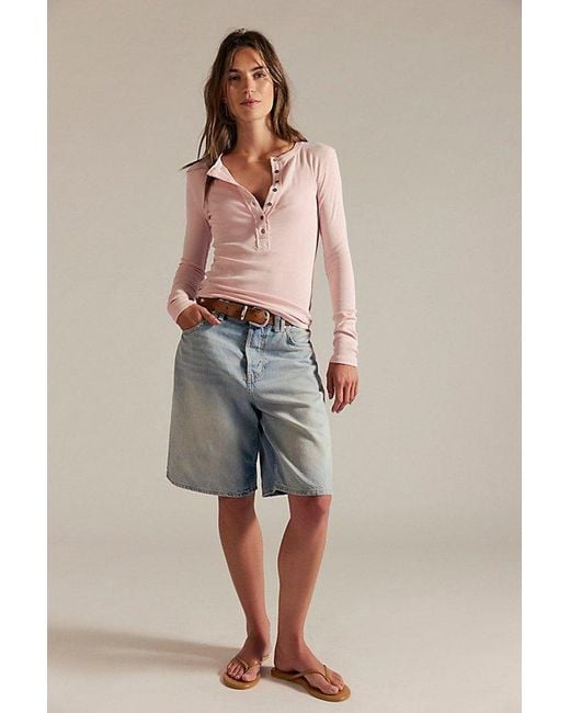 Free People Pink Jamie Henley