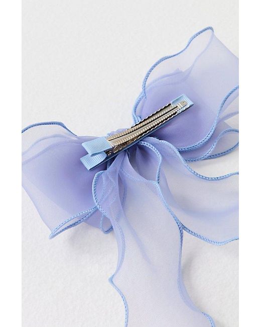 Free People Blue Lady Bow