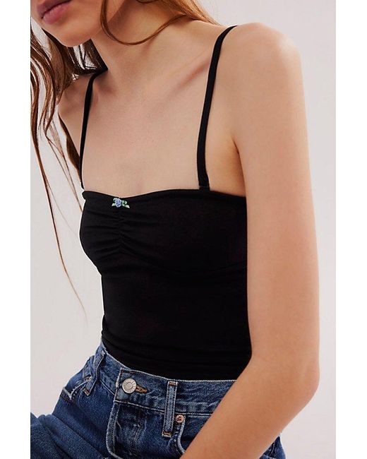 Intimately By Free People Blue Fit For You Convertible Tube Top