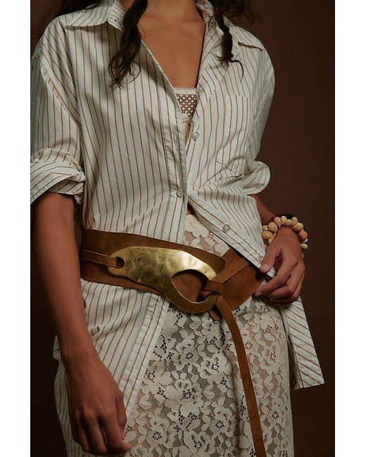 Streets Ahead Mojave Waist Belt in Brown | Lyst display picture 1