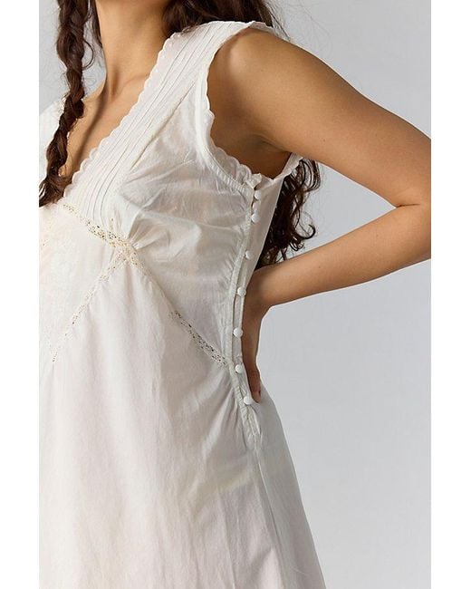 Intimately By Free People White Me And You Midi Slip Dress By