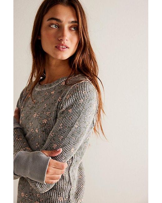 Free People Brown We The Free Pretty Little Thermal