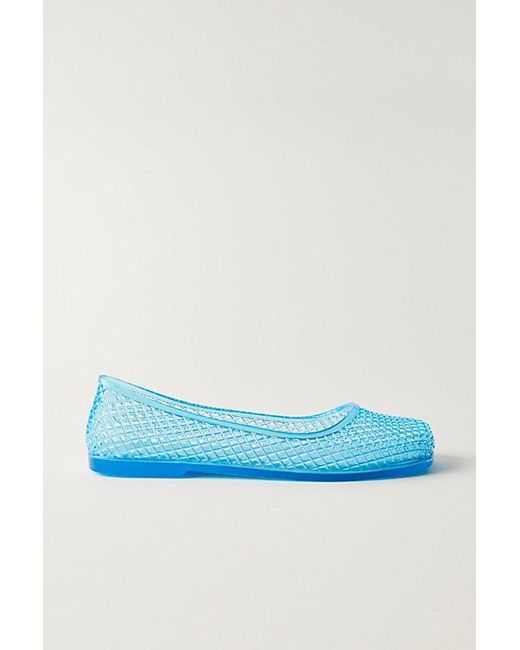 Jeffrey Campbell Blue Suni Jelly Flats