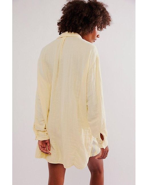 CP Shades Natural Marella Double Cloth Buttondown Shirt