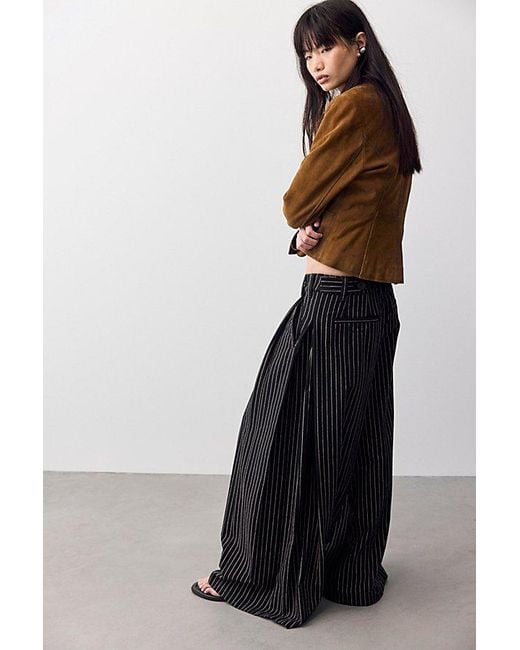 Free People Blue We The Free Porter Crossover Trousers