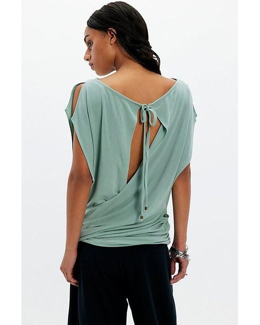Free People Green Pearson Tee