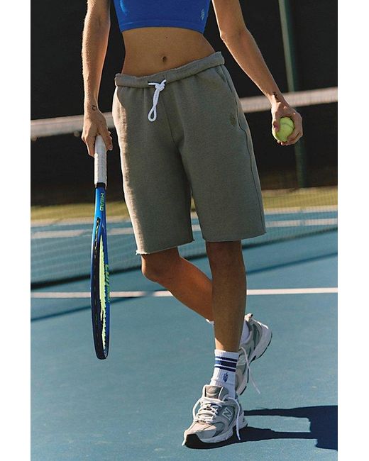 Free People Blue For The Win Long Shorts