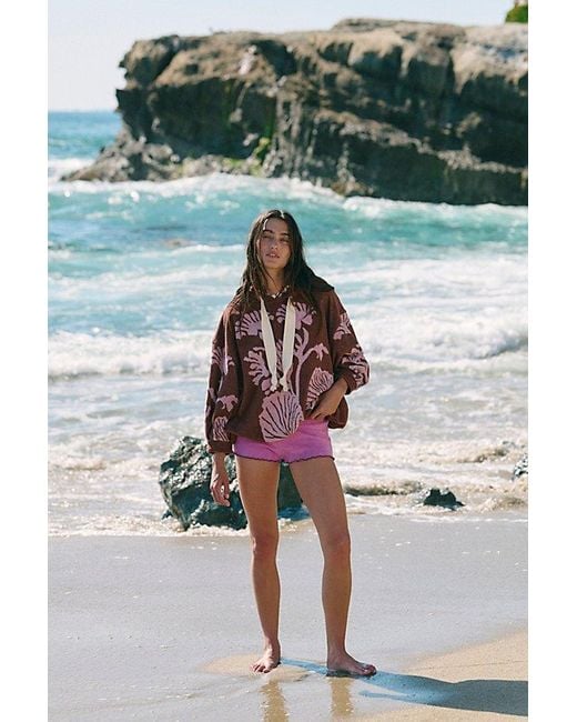 free-est Purple Jetsetta Shorts By