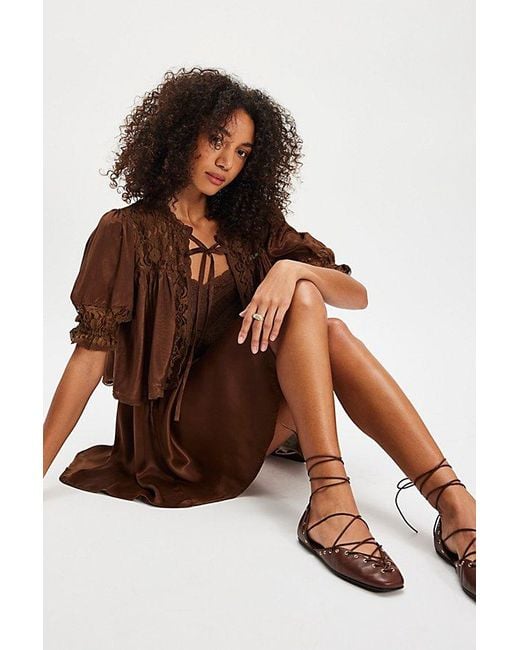 Free People Brown Lenna Set