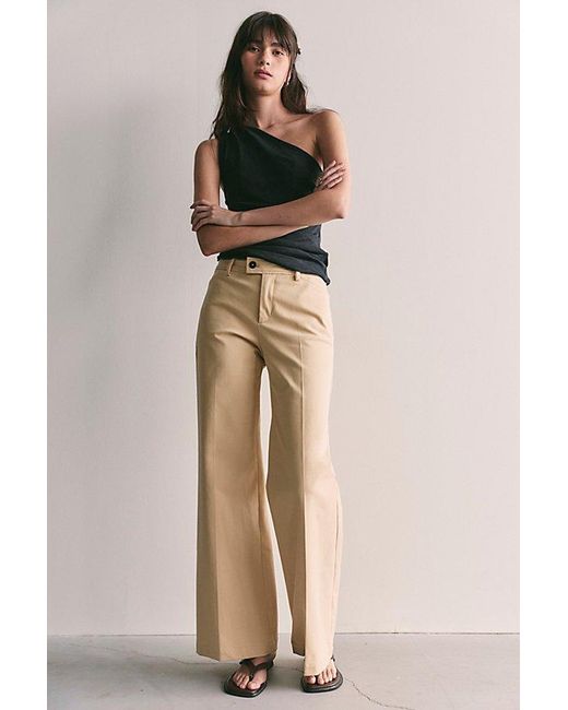 Free People Black Beach To Bar One-Shoulder Top