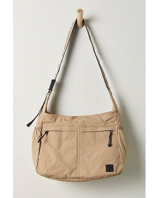 Free People Black Checkmate Sling Bag