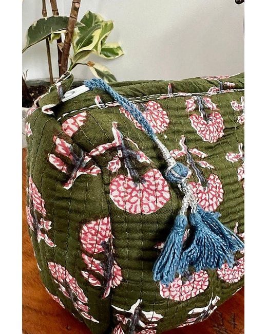 Be Deva Green Chandini Cosmetic Bag