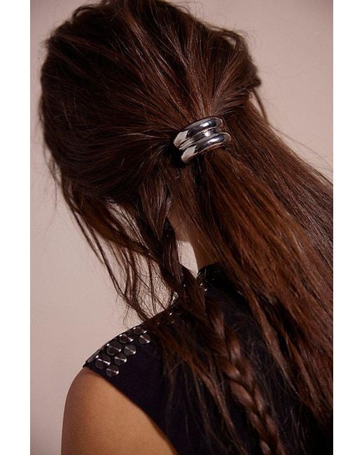 Free People Brown Hideaway Hair Cuff