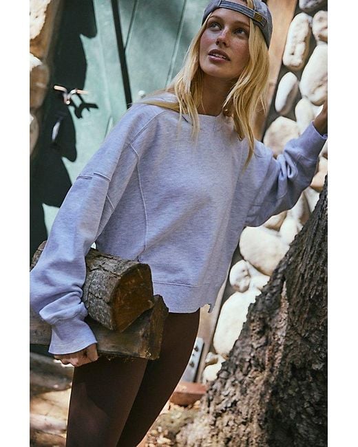Fp Movement Gray Intercept Pullover
