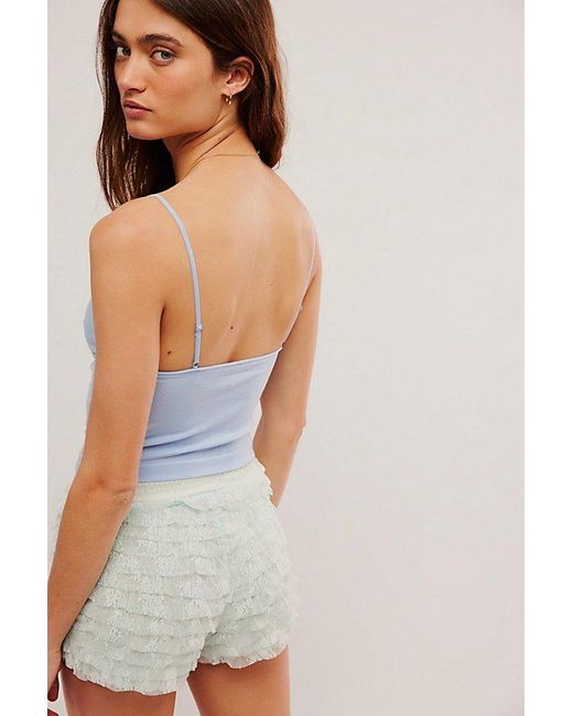 Intimately By Free People Blue Luna Triangle Cami