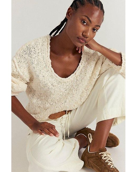 Free People Black Firefly Pullover