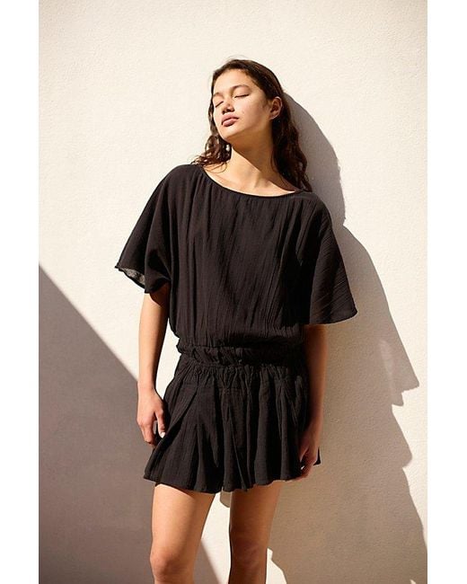 free-est Blue Sutton Mini Dress By