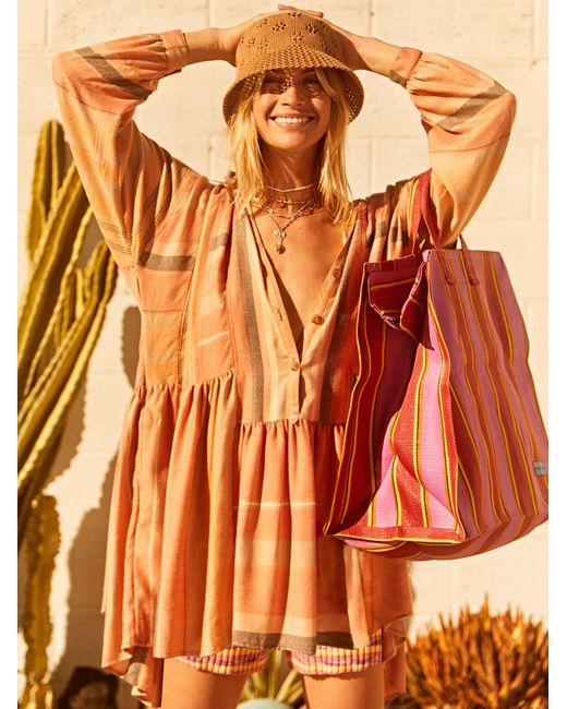 Free People Sunset Shirtdress | Lyst