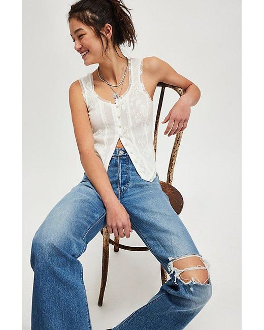 Free People Natural Before Daylight Corset Cami