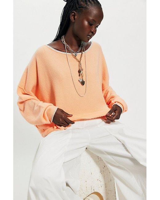 Free People Multicolor See Me Softspun Pullover