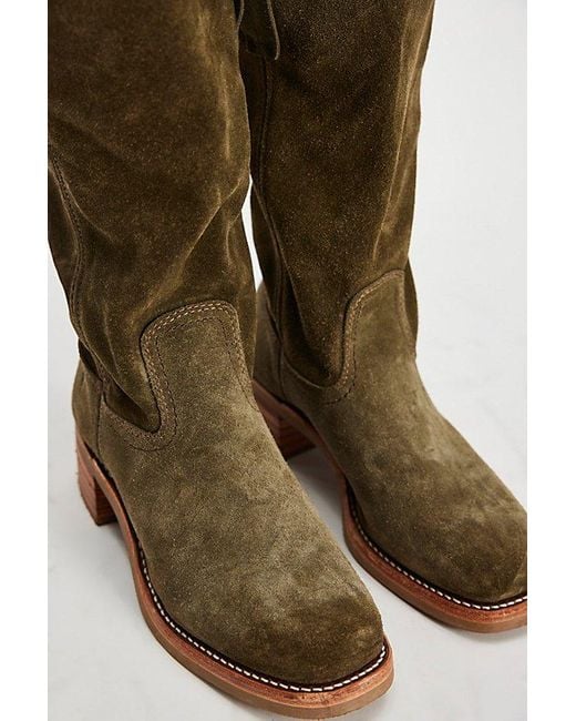 Frye Blue Campus 12R Boots