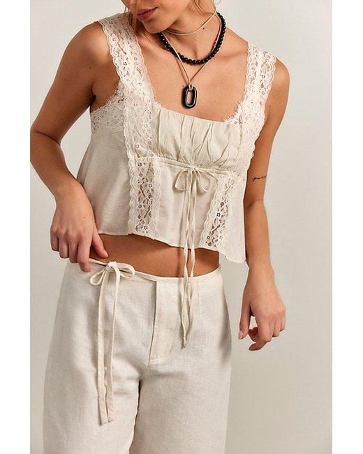 Intimately By Free People Multicolor Soft Launch Crop Top By