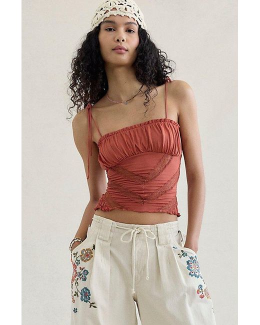 Intimately By Free People Red All Yours Cami By