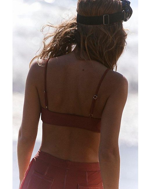 Resin Obsidian Brown Chord Surf Top