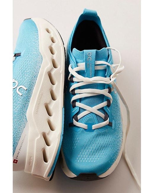 On Shoes Blue Cloudsurfer Max Sneakers