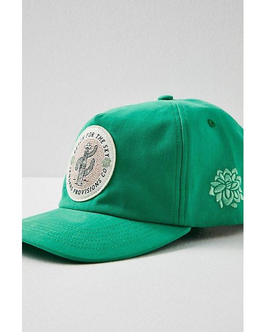Free People Green Reach For The Sky Trucker Hat