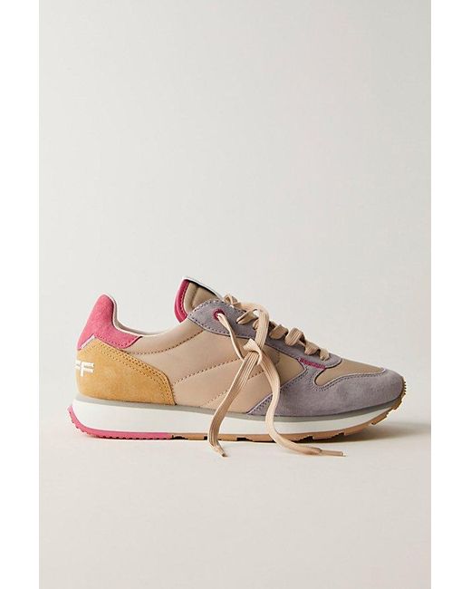 HOFF Brown Retro Technical Sneakers