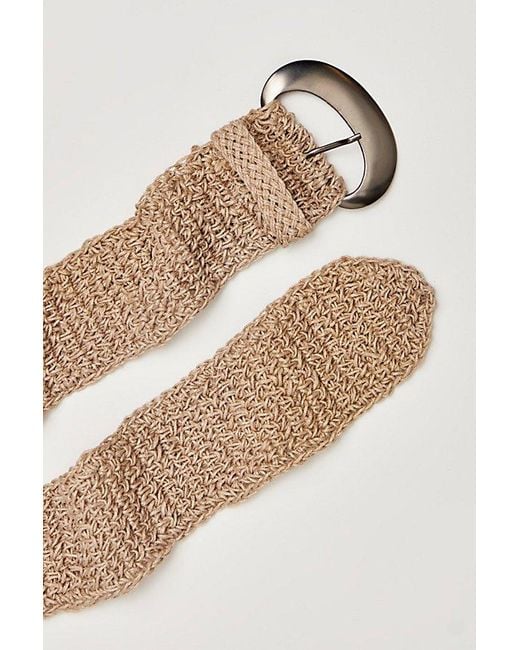 Free People Natural Coastal Waist Belt