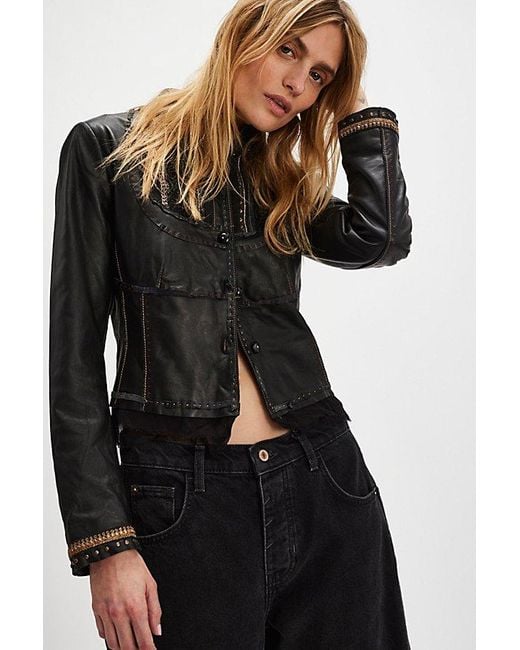 Nigel Preston Black Gypsy Corset Jacket