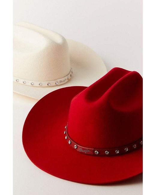 Wrangler Red Sparkle Cowboy Hat