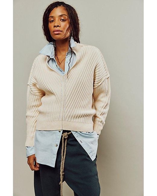 Free people tan sweater sale