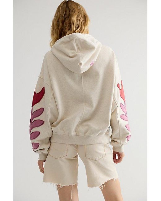 Free People Red For All Hoodie