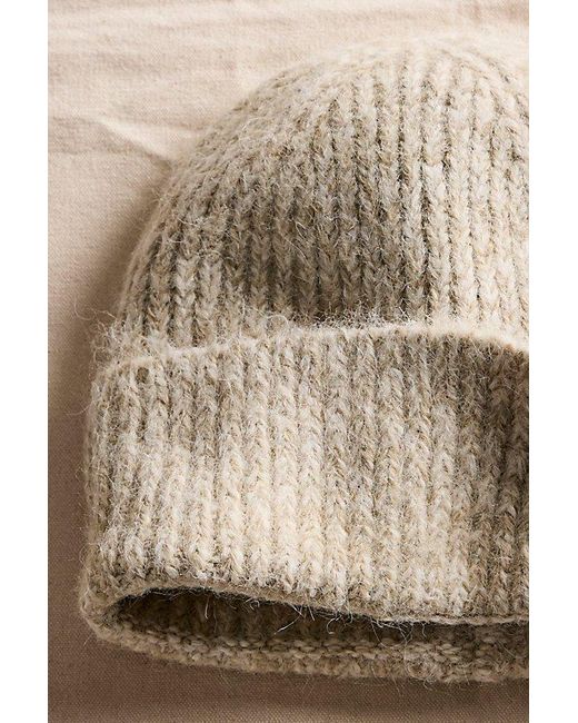 Free People Blue Frostline Beanie