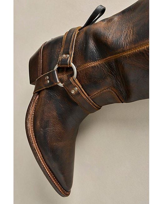 Free People Black We The Free Ashland Harness Boots