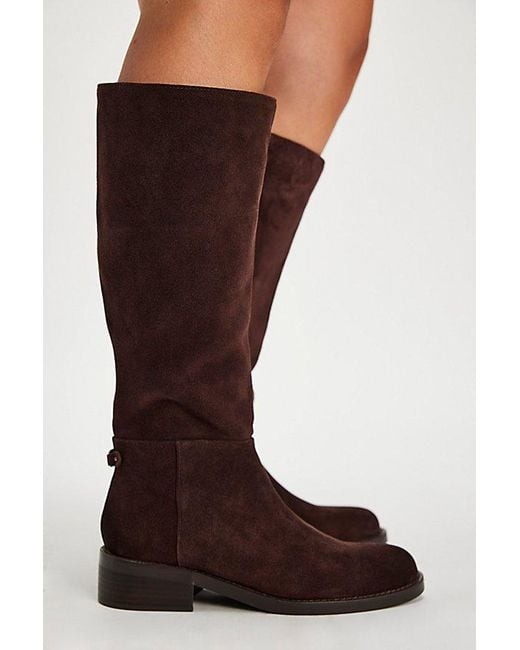 Sam Edelman Brown Milla Wide Calf Tall Boots By