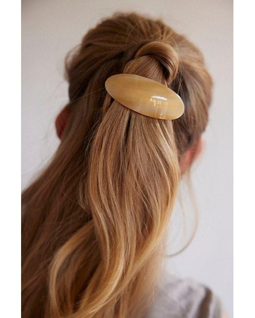 Free People Brown Brenna Acrylic Barrette