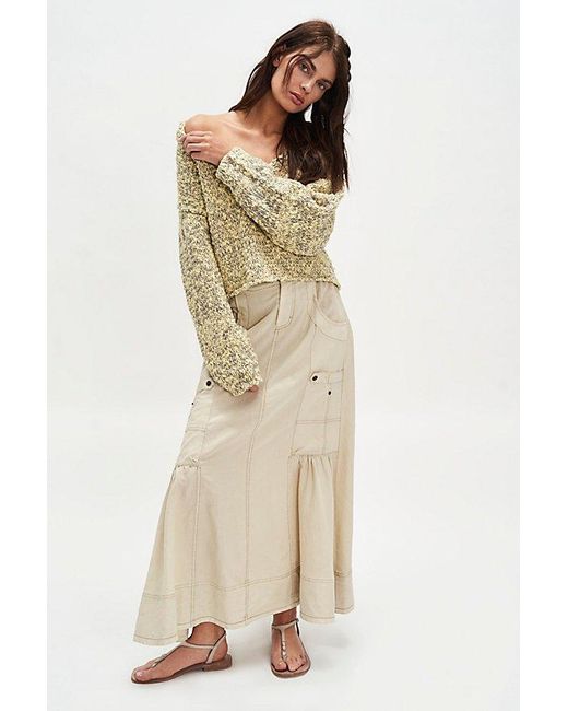 Free People Natural Firefly Pullover