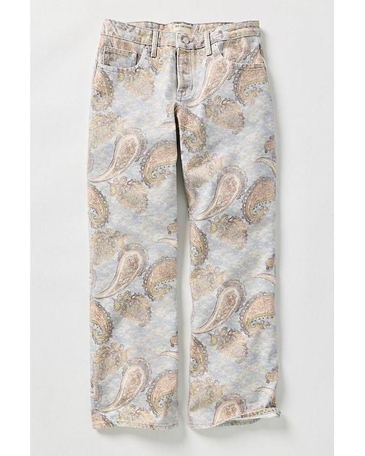 Free People Gray Tennessee Low-Rise Illusions Jeans