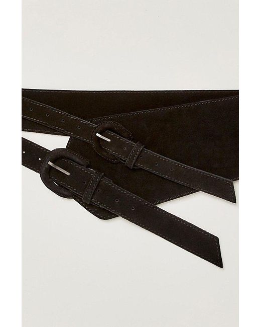 Free People Black Remi Hip Belt